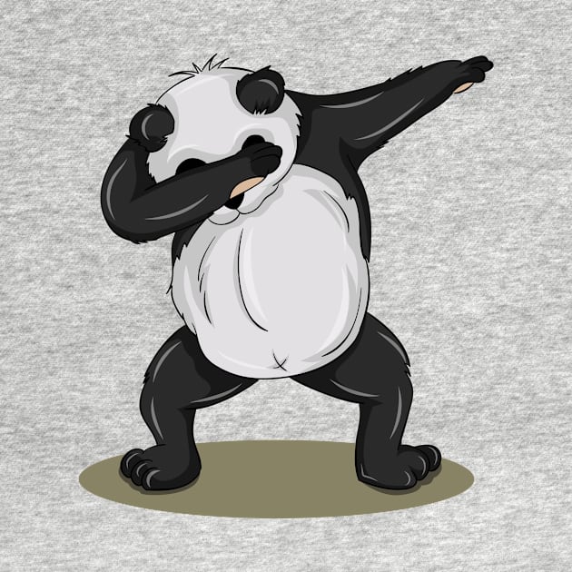 'Dabbing Dancing Panda' Funny Dabbing Animal Gift by ourwackyhome